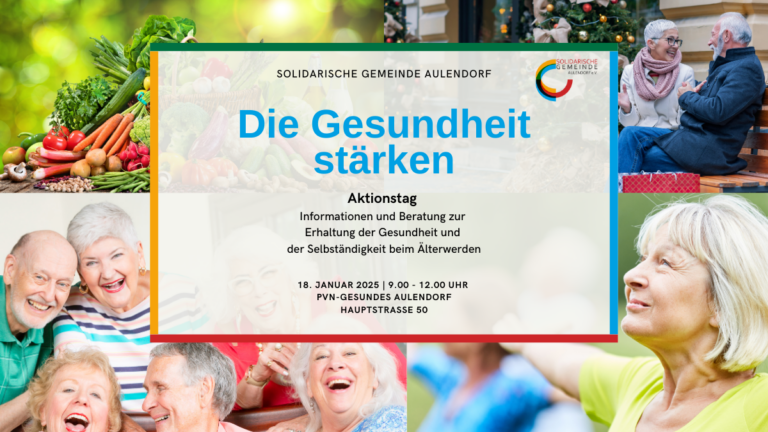 Aktionstag Gesundheit stärken