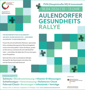 Flyer Gesundheitsrallye