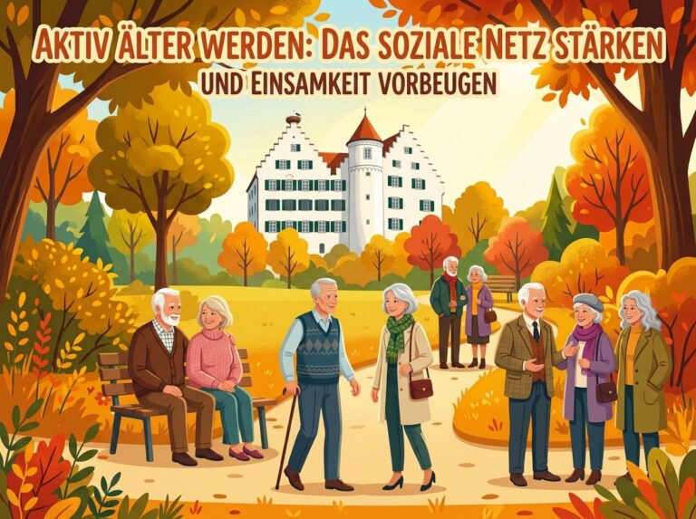 Aktiv älter werden: Das soziale Netz stärken und Einsamkeit vorbeugen