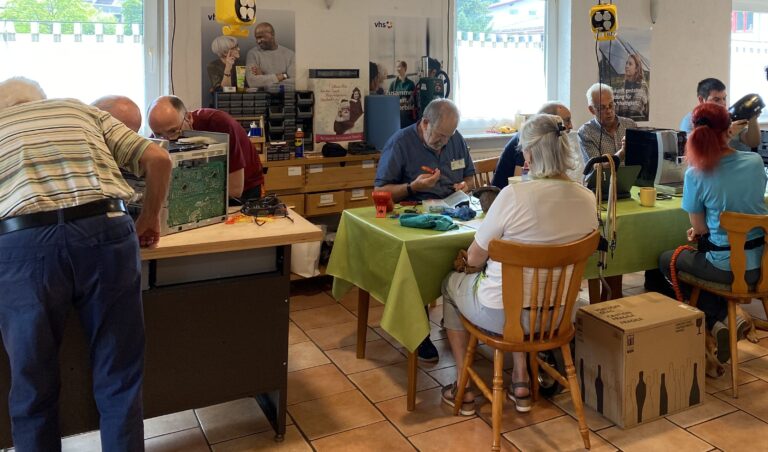 International Repair Day am 17.10.26 und zwei Jahre Reparatur-Café Aulendorf!